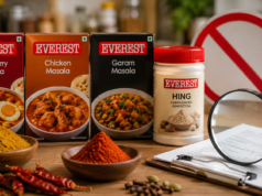 Everest के मसालों पर FSSAI की सख्ती, हींग समेत इन प्रोडक्ट्स की क्वालिटी पर उठे सवाल; कंपनी को नोटिस Everest के मसालों पर FSSAI की सख्ती, हींग समेत इन प्रोडक्ट्स की क्वालिटी पर उठे सवाल; कंपनी को नोटिस