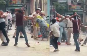 दिल्ली में पुलिसकर्मियों पर हमला, मिर्च पाउडर डालकर लाठी-डंडों से की पिटाई दिल्ली में पुलिसकर्मियों पर हमला, मिर्च पाउडर डालकर लाठी-डंडों से की पिटाई