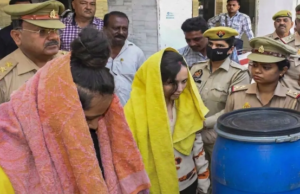 Blue Drum Case: दोषी करार होते ही रो पड़े मुस्कान-साहिल, नन्हीं बेटी गोद में थी; 14 अक्टूबर को सजा Muskan Rastogi and Sahil Shukla convicted in Meerut Blue Drum murder case