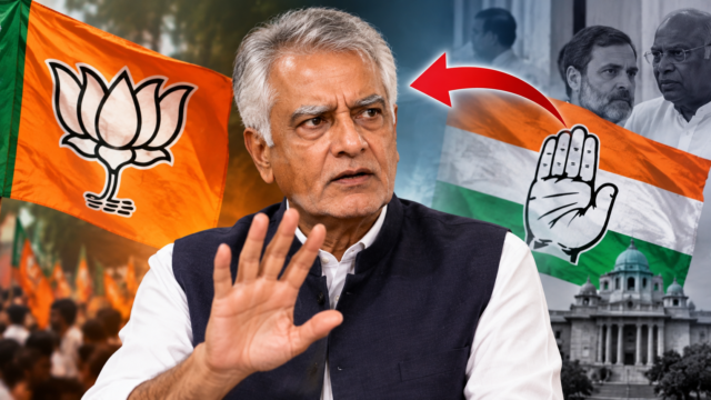 Sunil Jakhar Congress Rejoin Rumours सुनील जाखड़ ने कांग्रेस में वापसी की अटकलों को खारिज करते हुए कहा मैं BJP के साथ हूं