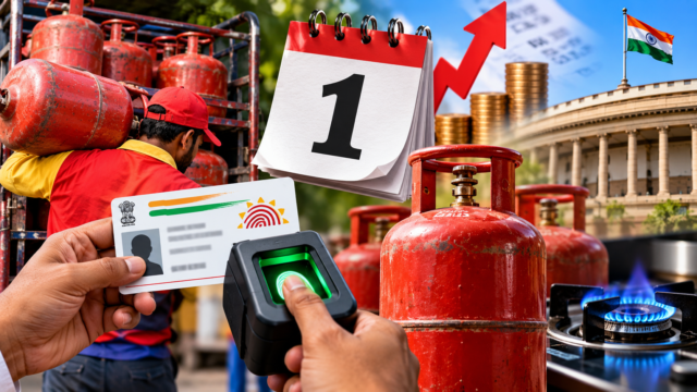 1 अक्टूबर 2026 से LPG Cylinder के नए नियम और Aadhaar Biometric Authentication
