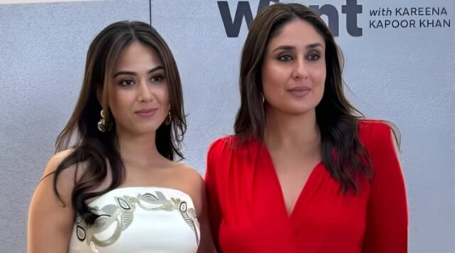 Kareena Kapoor and Mira Rajput Together करीना कपूर खान के साथ What Women Want के सेट पर मीरा राजपूत