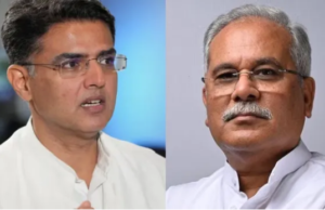 भूपेश बघेल की विदाई के पीछे क्या थी वजह? पंजाब कांग्रेस में क्यों हुई सचिन पायलट की एंट्री, जानें पूरी कहानी सचिन पायलट और भूपेश बघेल की तस्वीर, पंजाब कांग्रेस में नेतृत्व बदलाव