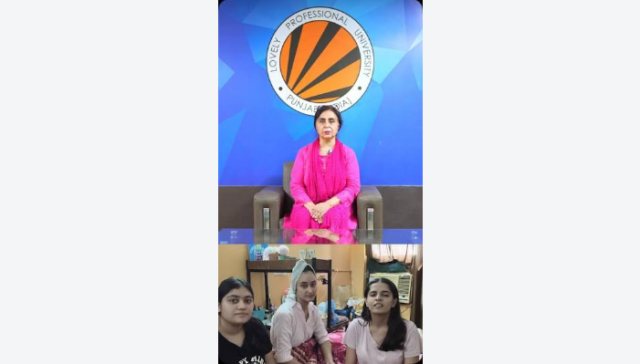 LPU Room 504 Girls Hostel Viral Video LPU Room 504 girls hostel students video released by registrar
