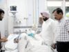 नशा मुक्त पंजाब यात्रा के दौरान घायल भाजपा नेता का हाल जानने डीएमसी हीरो हार्ट पहुंचे केवला सिंह ढिल्लों नशा मुक्त पंजाब यात्रा के दौरान घायल भाजपा नेता का हाल जानने DMC Hero Heart पहुंचे केवला सिंह ढिल्लों