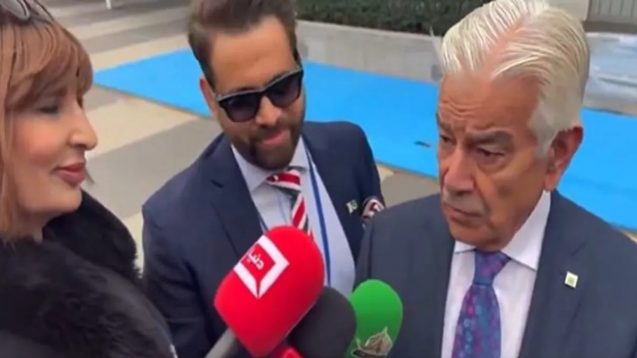Khawaja Asif Afghan Journalist Viral Video UNGA 2026 Pakistan Defence Minister Khawaja Asif gesture to Afghan woman journalist at UNGA
