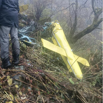 Joshimath Helicopter Crash Joshimath Helicopter Crash