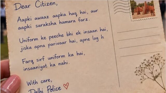 दिल्ली पुलिस ने प्रस्तावित CJP प्रदर्शन से पहले नागरिकों को संबोधित करते हुए खुला संदेश जारी किया। जंतर-मंतर पर CJP प्रदर्शन से पहले दिल्ली पुलिस की नागरिकों से अपील