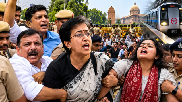 Jantar Mantar Protest: आतिशी और नेहा बोरा समेत प्रदर्शनकारी हिरासत में Jantar Mantar Protest में आतिशी, संजय सिंह और नेहा बोरा समेत प्रदर्शनकारी हिरासत में