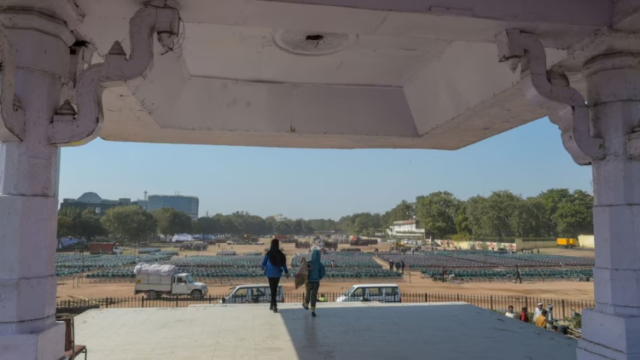 Ramlila Maidan in Delhi where protest booking dates are limited and charges apply