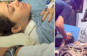 बाली से एयर एंबुलेंस के जरिए मुंबई पहुंचीं नुसरत भरूचा, ऑक्सीजन सपोर्ट पर दिखीं पहली झलक बाली हादसे के बाद एयर एंबुलेंस से मुंबई पहुंचीं नुसरत भरूचा