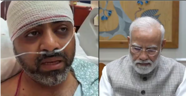 Captain Smit Machchhar: PM Modi से बातचीत में भावुक हुए पायलट Captain Smit Machchhar talks to PM Modi after Flydubai FZ1073 cockpit incident