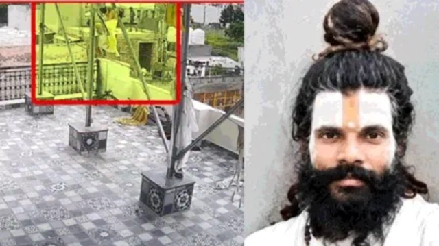 Rasik Dulari Sharan New CCTV Video प्रेमानंद महाराज के शिष्य रसिक दुलारी शरण का नया CCTV वीडियो